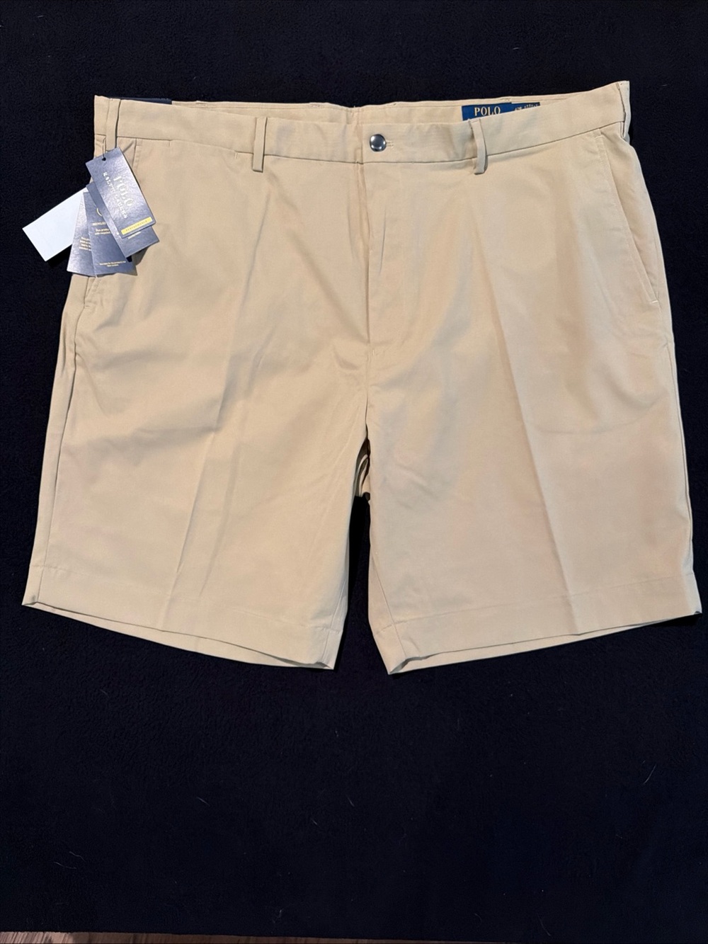 Polo Ralph Lauren Performance Khaki Shorts Men's Size 42B NWT